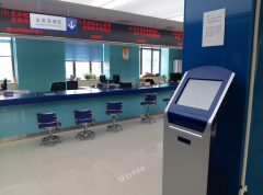 江夏区社保服务大厅排队机系统启用了
